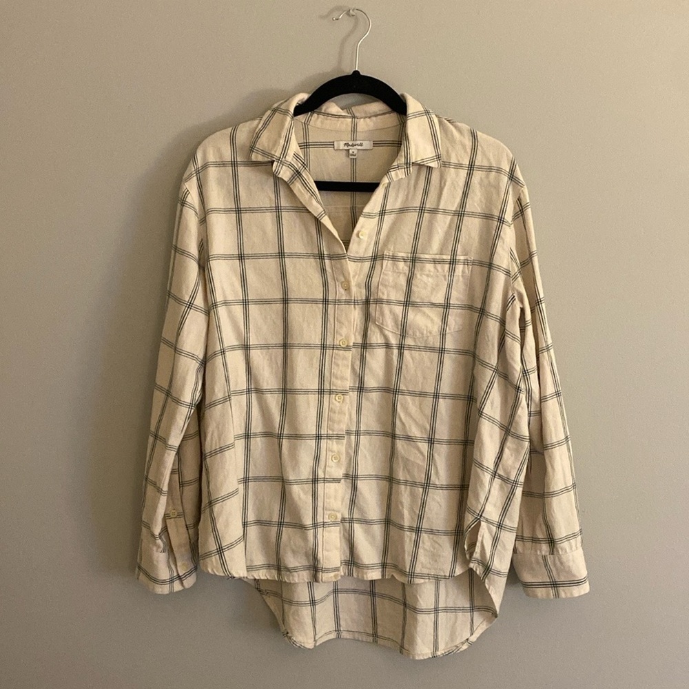 Madewell women’s flannel